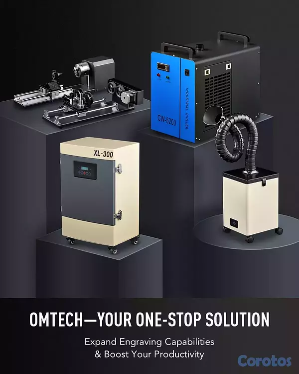 otros electronicos - OMTech 35x50 en 130W CO2 - Grabado y corte láser 2