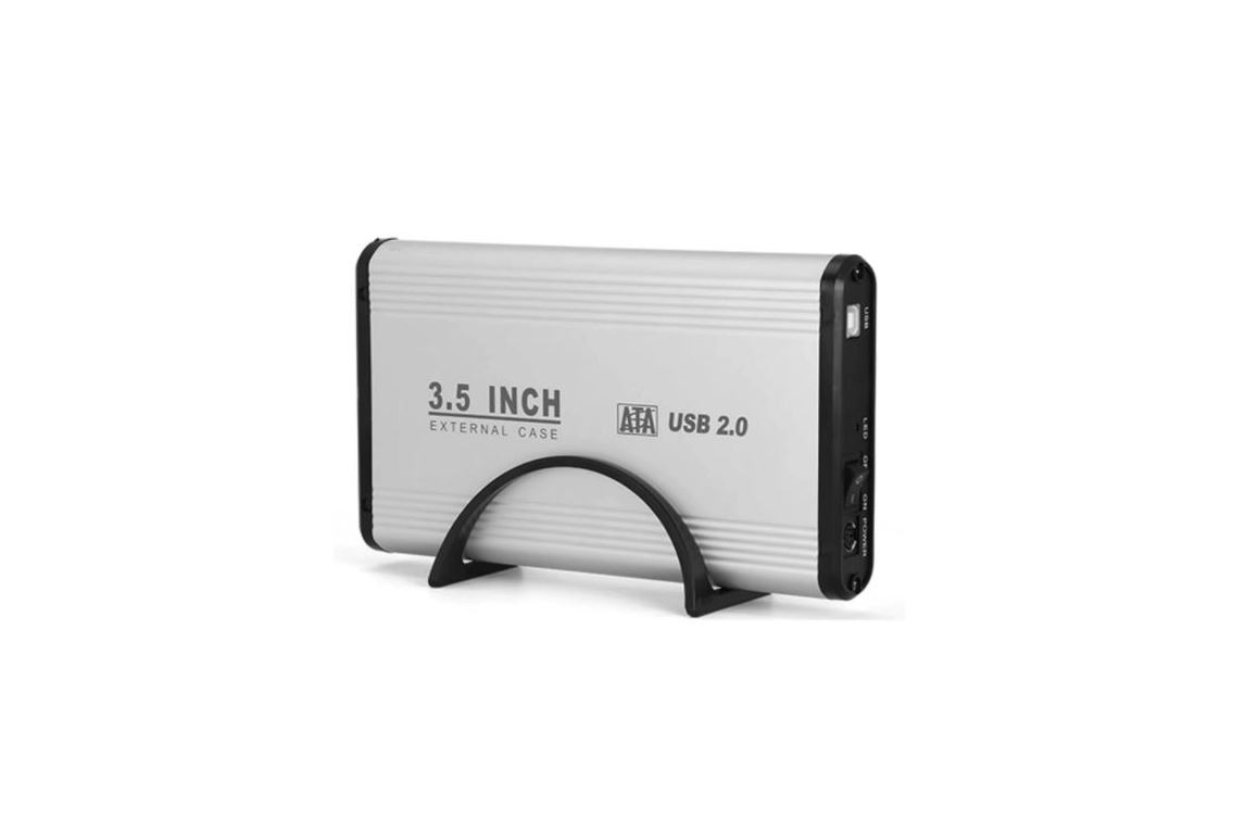 otros electronicos - Enclosure caja de disco duro externo de 3.5 a USB  de 2.0