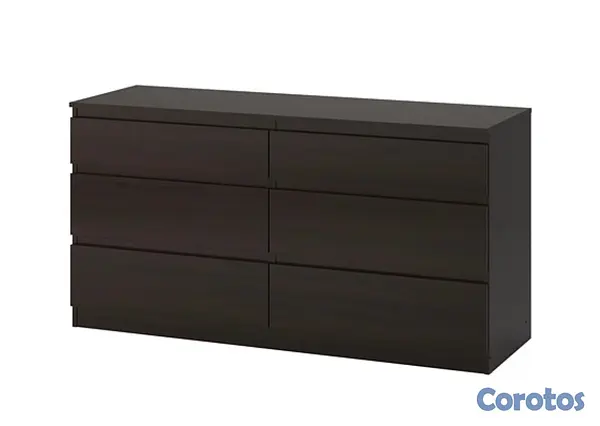 muebles y colchones - gavetero madera prensada  5