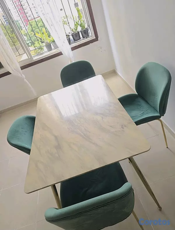 muebles y colchones - juego comedor 2