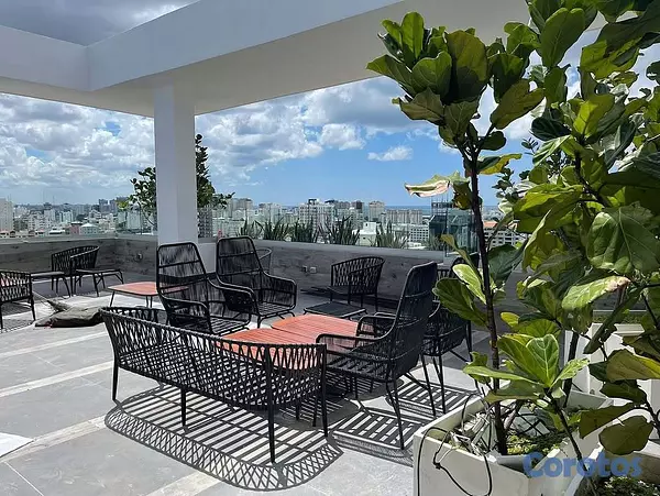 apartamentos - A Estrenar en Piantini, ideal para Ejecutivo, piso alto, amenidades completas 4