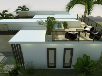 casas vacacionales y villas - Complejo Cerrado de Villas Económicas en Punta Cana