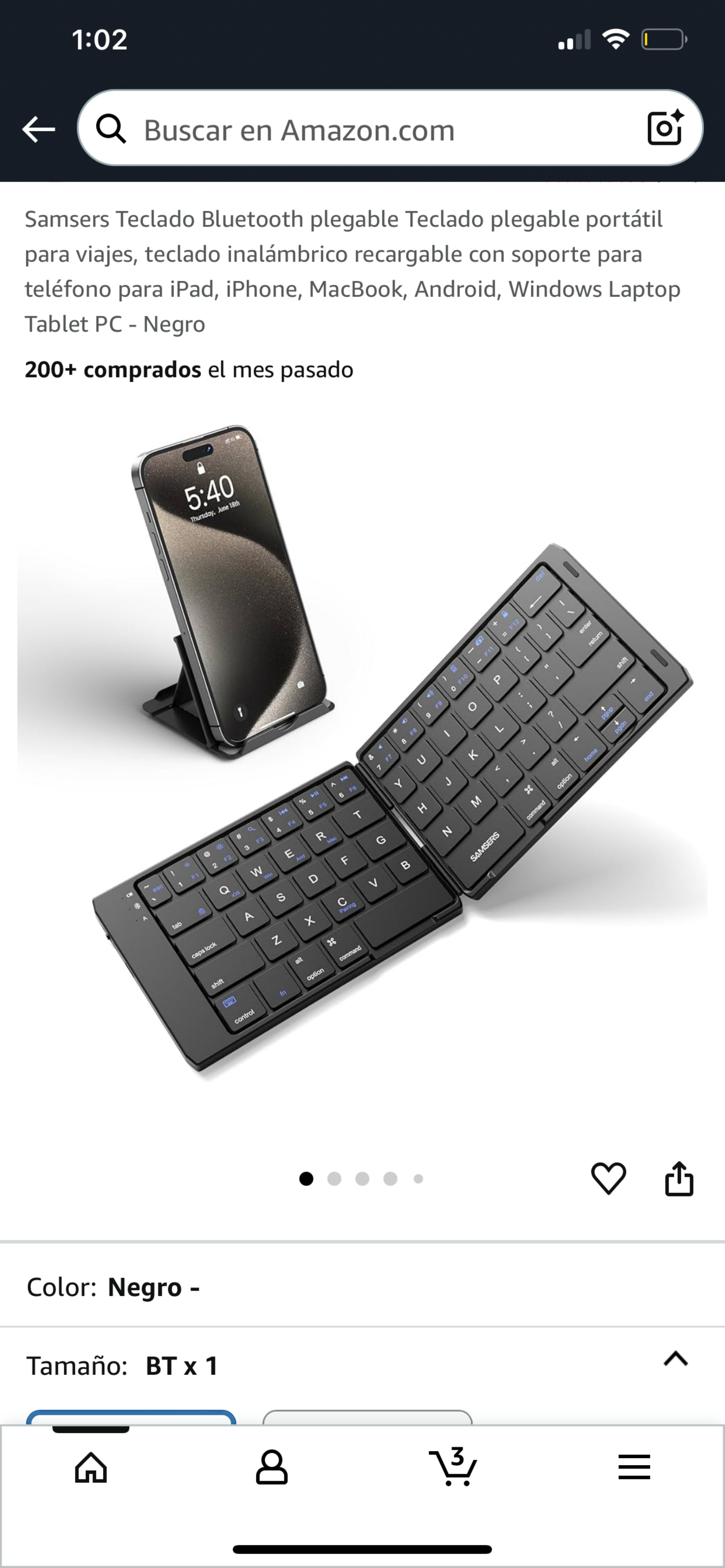accesorios para electronica - teclado inalámbrico nuevo  0