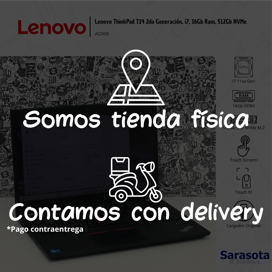 accesorios para electronica - Lenovo ThinkPad T14 2da Generación  3