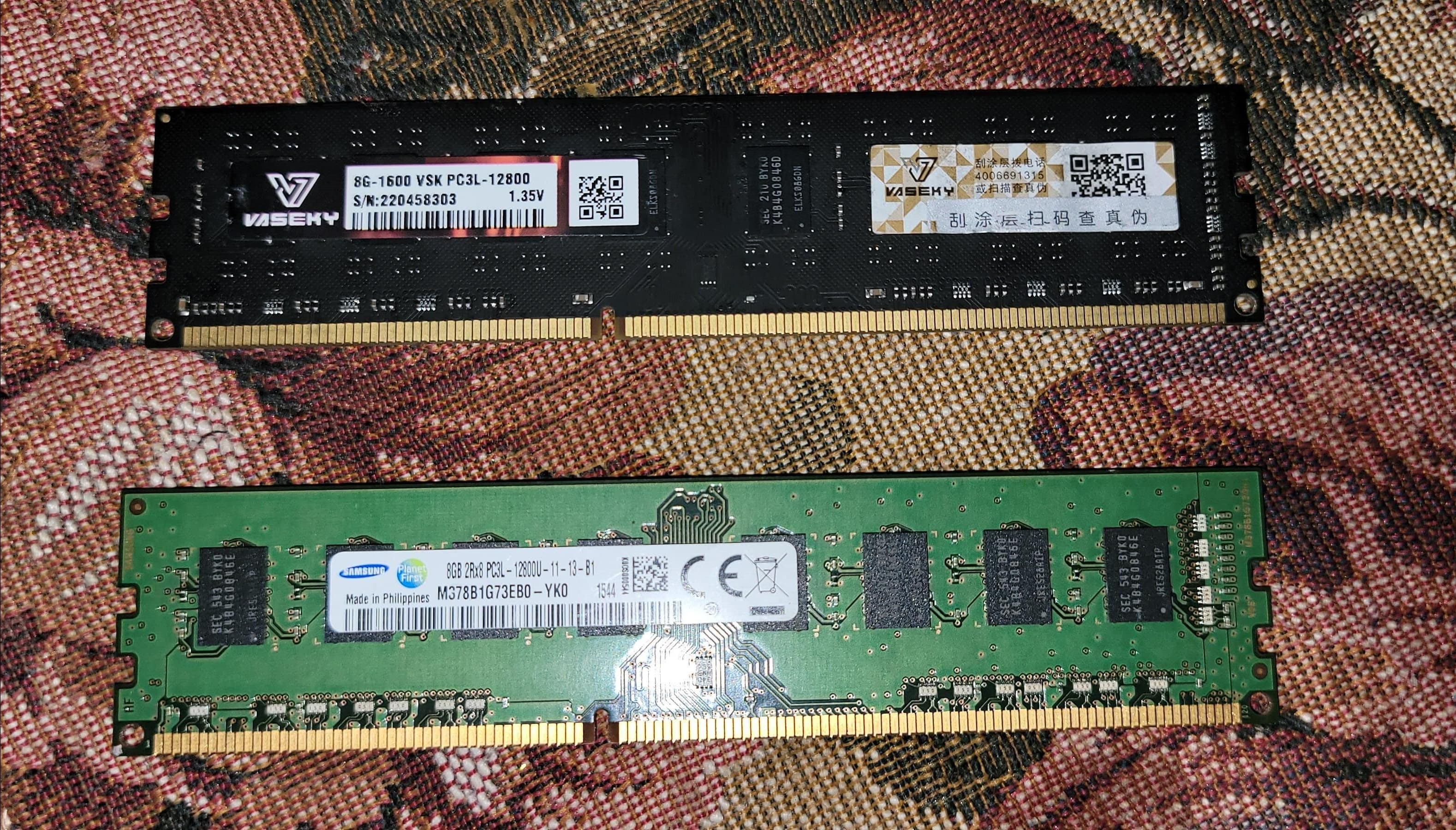 computadoras y laptops - ram ddr3 de de 8 gb 1600mhz las 2 en 1700 0