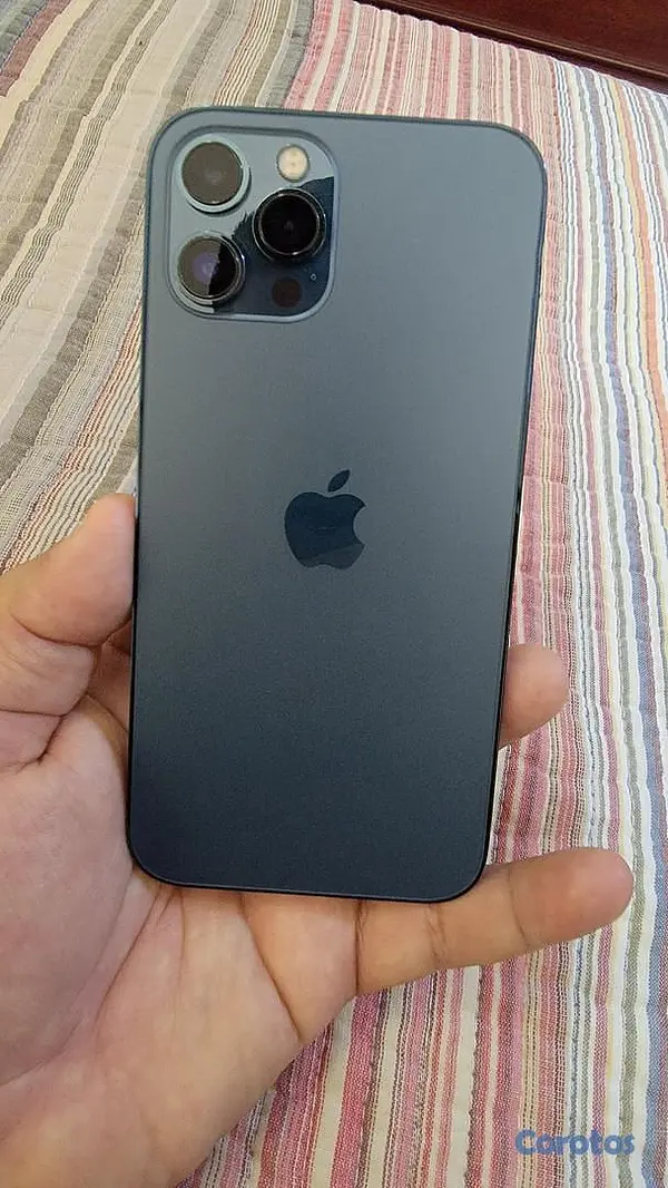 celulares y tabletas - IPhone 12 Pro max Azul 128 GB  2