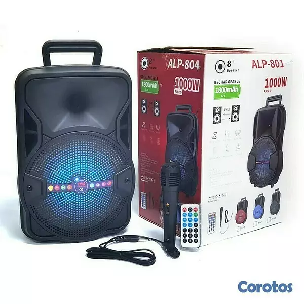 camaras y audio - BOCINA 8 PULGADAS ALP 801 3
