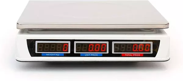 electrodomesticos - Peso Balanza Digital De Mesa, Peso Hasta 40kg O 88lbs Ideal Colmado 3