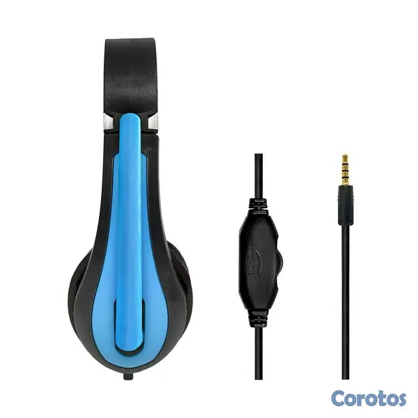 camaras y audio - AUDÍFONOS 3.5 MM CON MICRÓFONO ACE 7HS7207BL 2