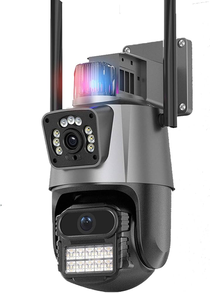 camaras y audio - Cámara de Seguridad Wifi Doble Lente 2MP Full HD