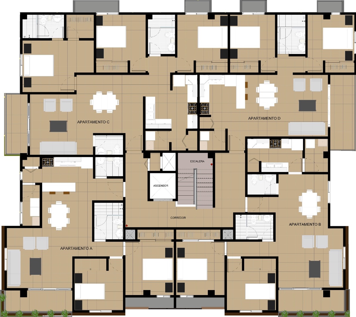 apartamentos - Proyecto de Apartamentos Altos de Cancino 1