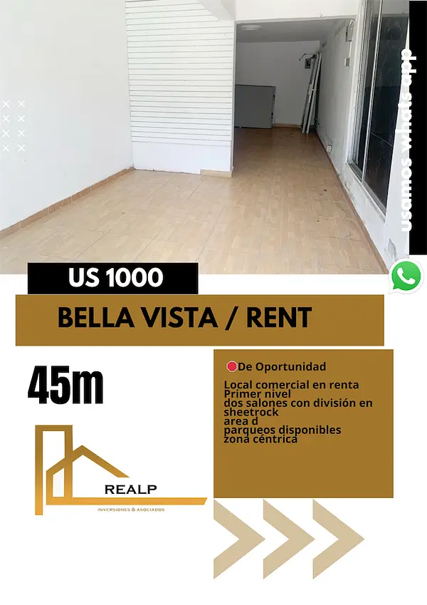 oficinas y locales comerciales - Local en Bella vista  1