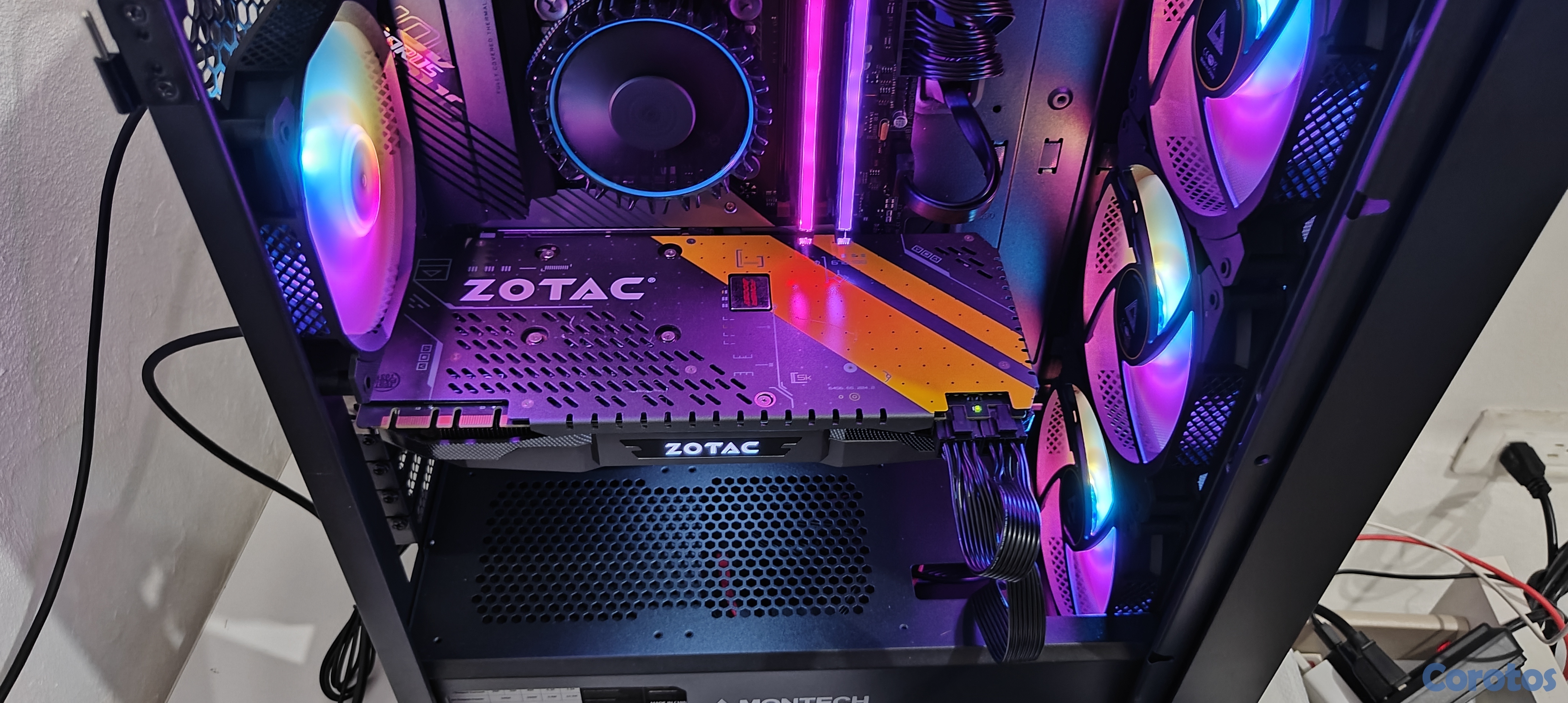 computadoras y laptops - ▶️ Zotac GeForce GTX 1080 8gb AMP Edition  GDDR5 6