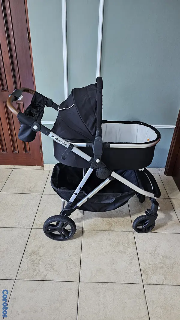 coches y sillas - Coche Mockingbird + Moises + Base para CarSeat para niño niña bebe 5