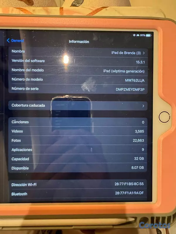 celulares y tabletas - 🔥 iPad 7ª Generación 32 GB – Excelente Estado 🔥 5