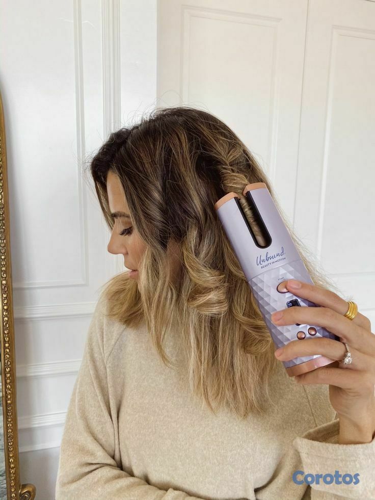 salud y belleza - Rizadora de cabelloRecargable Tipo C 2