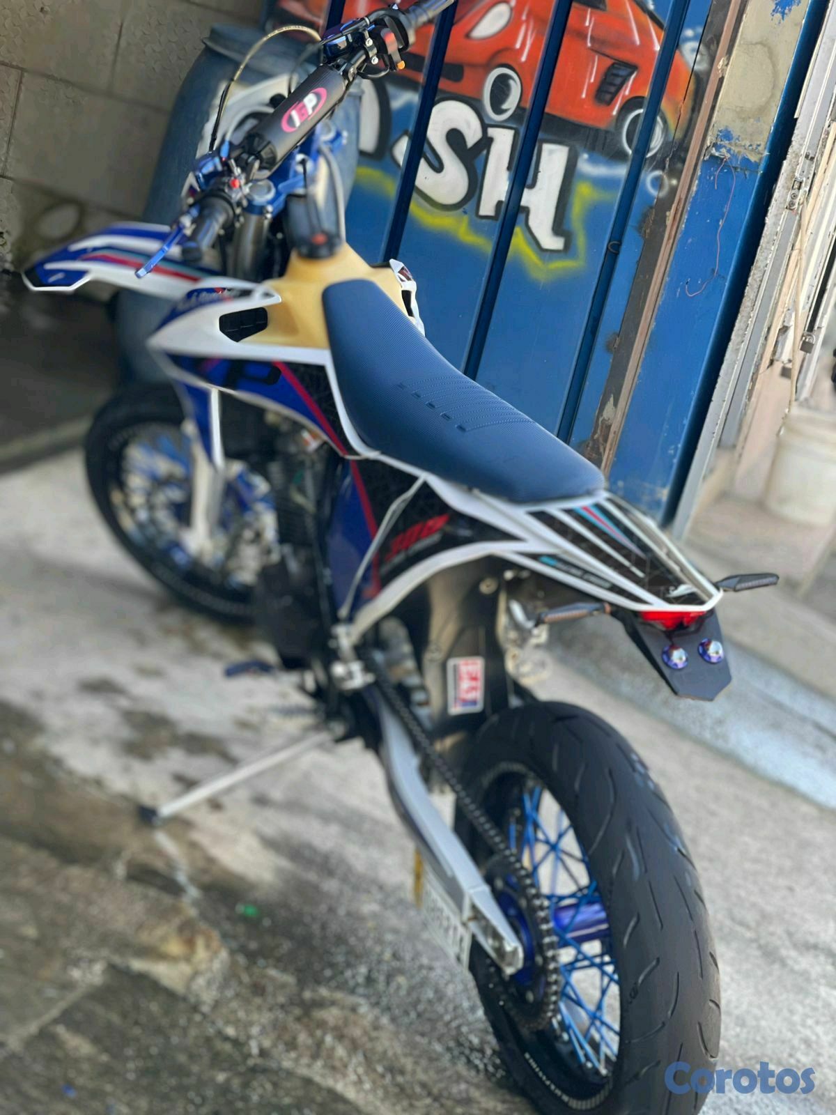 motores y pasolas - vendo motor Black panther azul 1