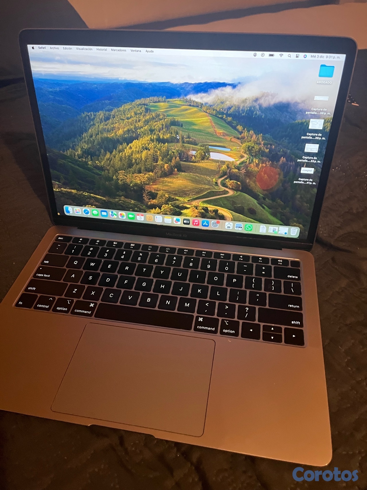 computadoras y laptops - MacBook Air 2018 1
