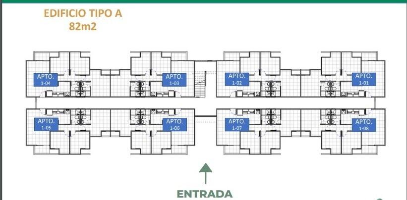 apartamentos - Apartamento tipo A con terraza 43 mts de tres habitaciones 2
