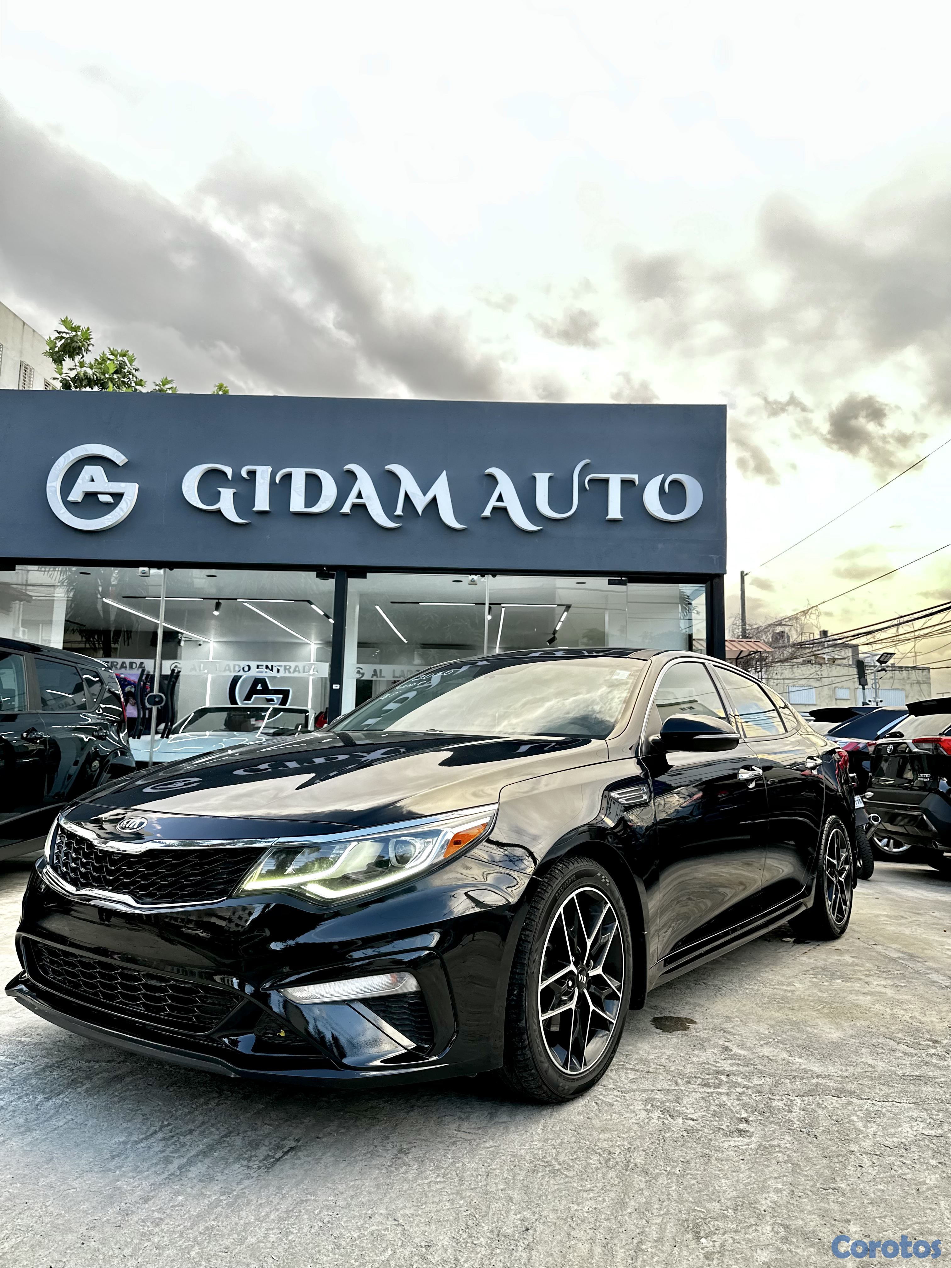 carros - Kia óptima SE 2020 panorámico 4