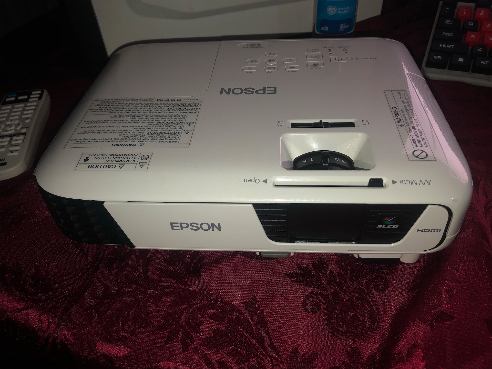 computadoras y laptops - PROJECTOR EPSON POWERLITE x36+ XGA 3LCD