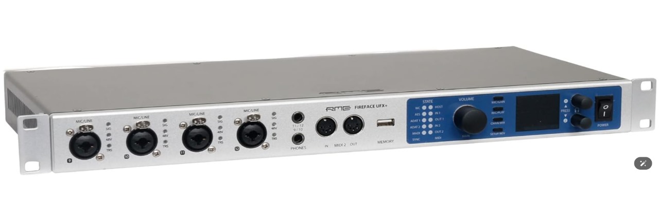 otros electronicos - RME Fireface UFX+  INTERFACE THUNDERBOLT