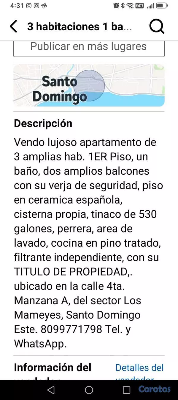 apartamentos - VENDO APART. EN 3.3 NEG. 6