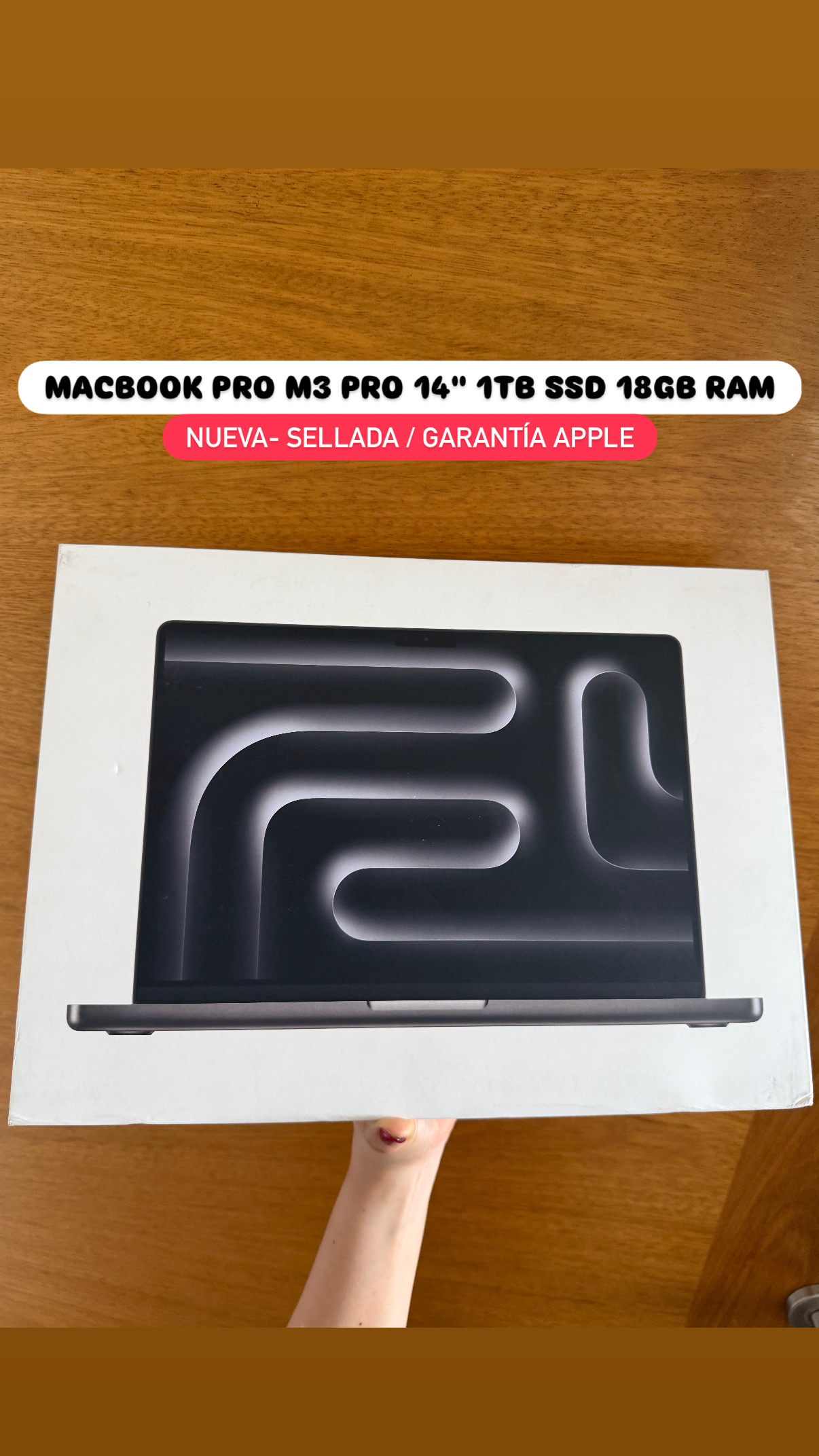 computadoras y laptops - MACBOOK PRO M3 PRO 14" 1TB SSD 18GB RAM SELLADA OFERTA‼️ 1