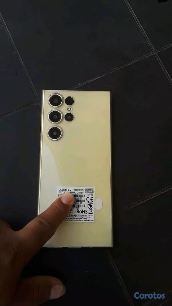 celulares y tabletas - se vende celular oukitel 61c pro 256 gigabyte 3