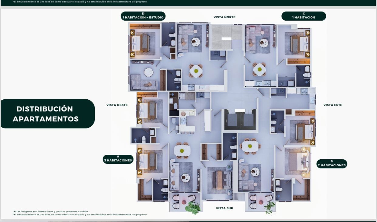 apartamentos - En el corazón de Vella Vista Norte

Un proyecto único, elegante y vanguardista  4