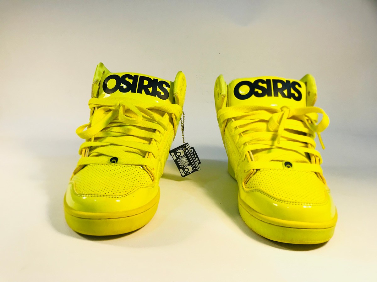 zapatos para hombre - Tenis de Skateboarding Osiris NYC 83 Amarillo Neon Size 9.5 / 42.5 