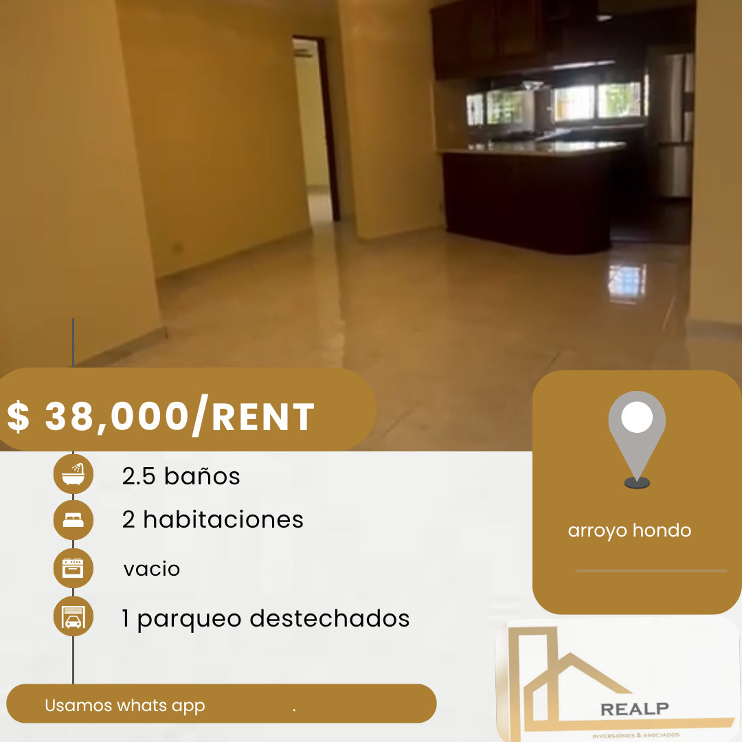 apartamentos - hermoso apartamento en buena zona en arroyo hondo a 3 minutos de IKEA  0