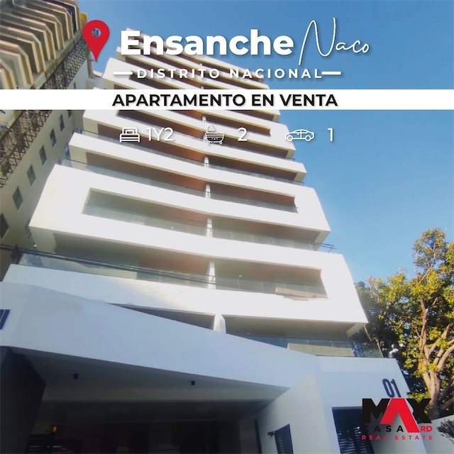 apartamentos - Apartamento en el ensanche naco  8vo nivel Distrito Nacional 0