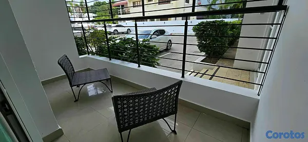 apartamentos - rento 1er piso amueblado cerro hermoso próximo al león Jiménez  10
