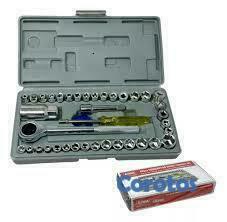herramientas, jardines y exterior -  Juego Completo de Llaves de Tubo de 40 Piezas – ¡ 3