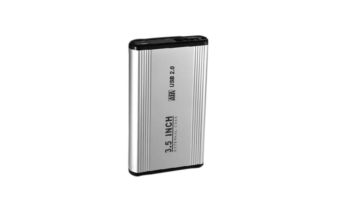 otros electronicos - Enclosure caja de disco duro externo de 3.5 a USB  de 2.0 2