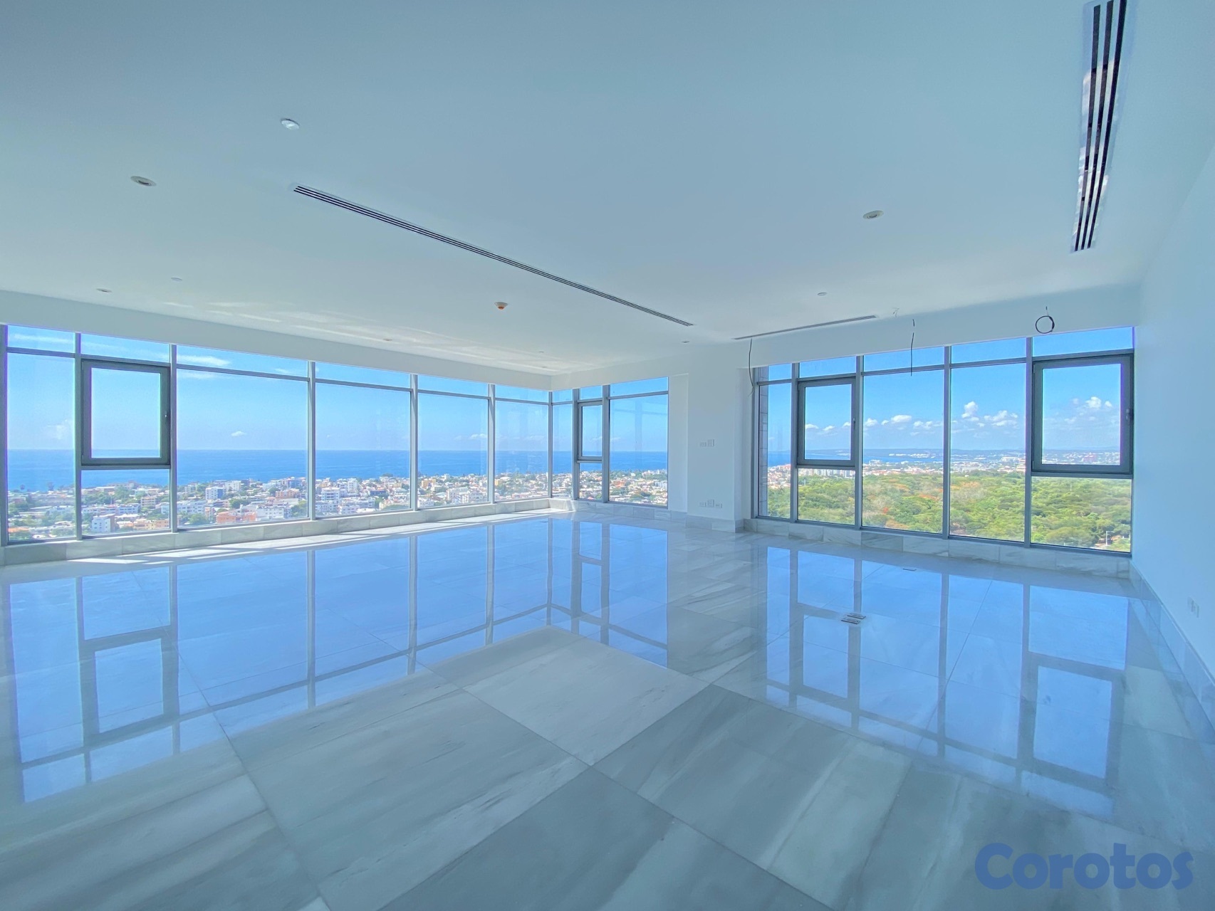 apartamentos - anacaona 27 piso alto de 4 habitaciones : ) torre mejor vista al mar :)  7