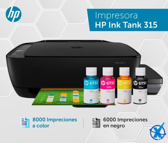 impresoras y scanners - Impresora HP Ink Tank 315
