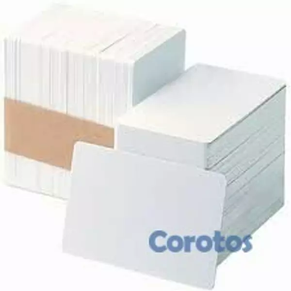 impresoras y scanners - TARJETA PVC MARCA CARDMARK, PARA IMPRESION DE CARNETS, LONGITUD 3.375", ANCHO 2.