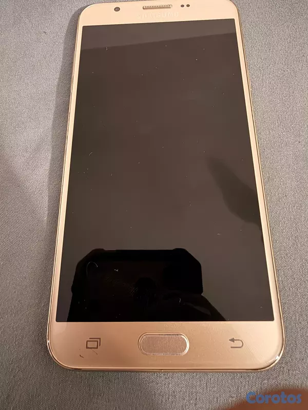 celulares y tabletas - Samsung galaxy J7 prime dorado 16 GB desbloqueado  2