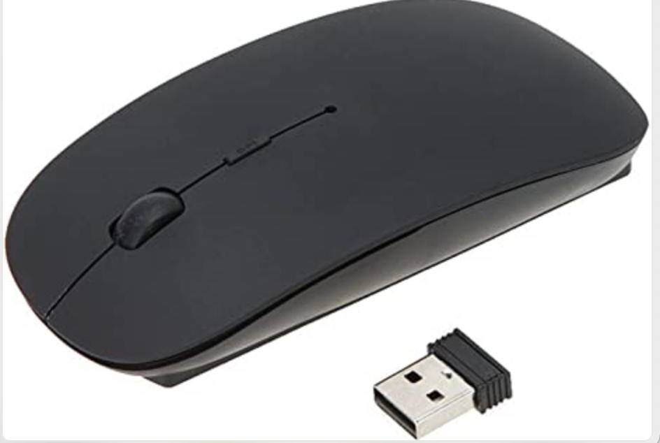 accesorios para electronica - Mouse inalámbrico de 2,4 GHz, ratón MacBook Pro Mac Air,  Bluetooth pc laptop 1