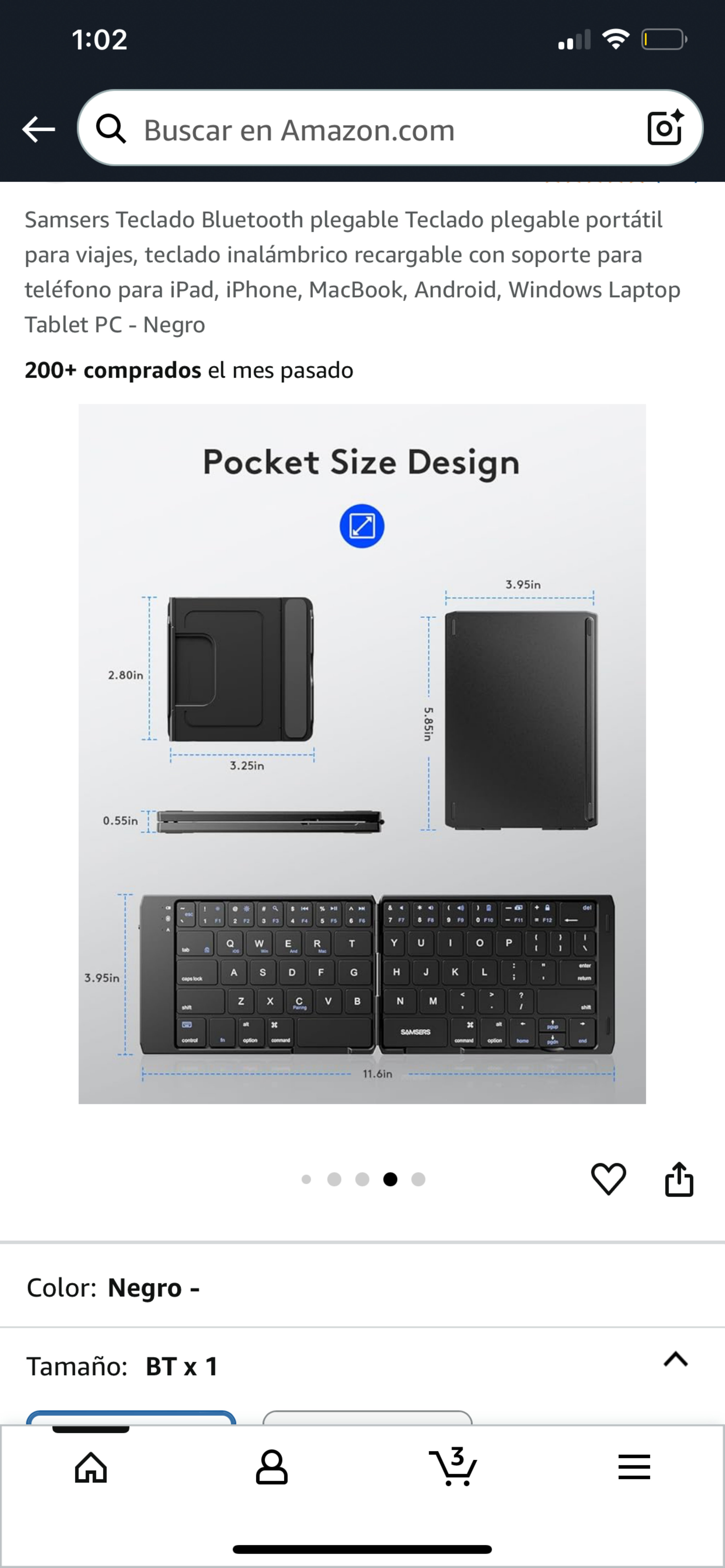accesorios para electronica - teclado inalámbrico nuevo  2