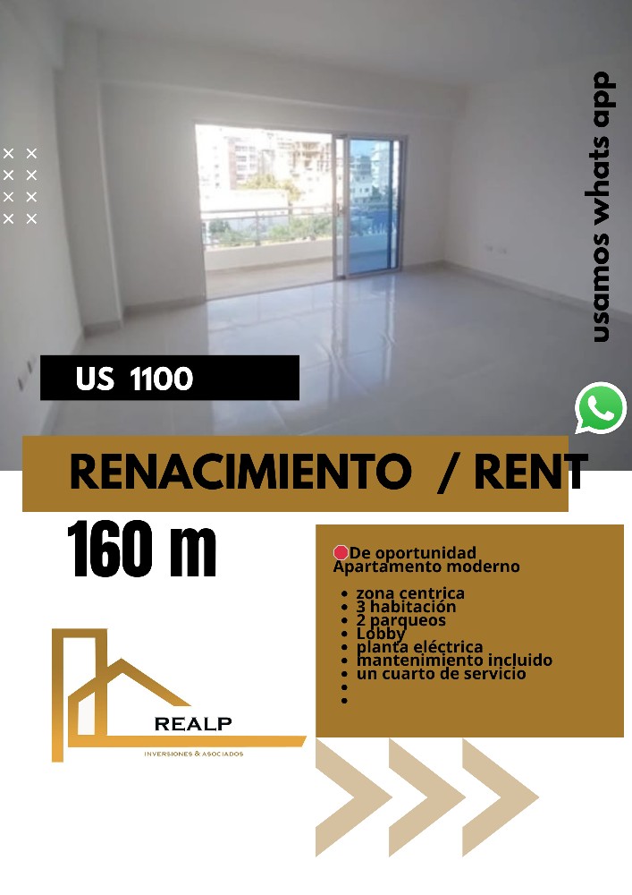 apartamentos - Céntrico apartamento en el renacimiento 3hab