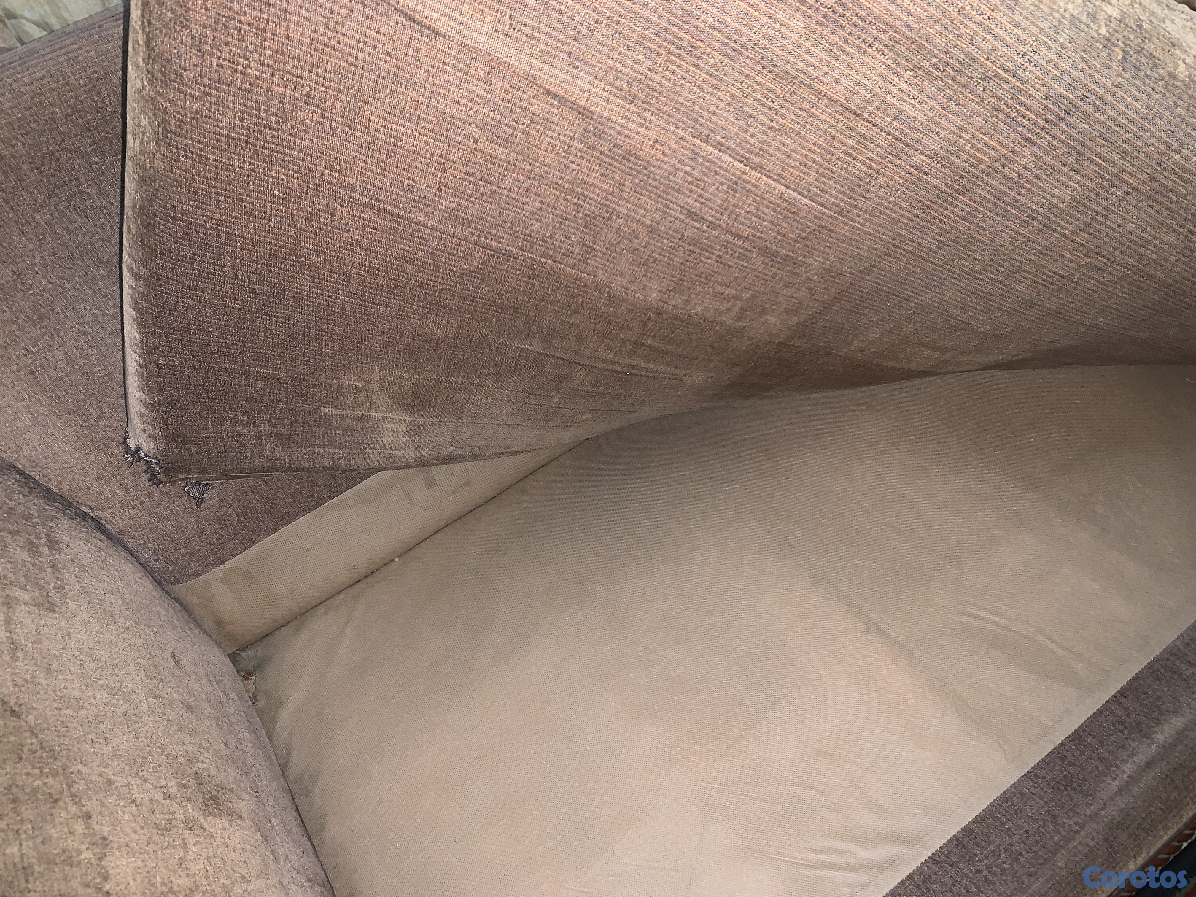 muebles y colchones - Sofa de caoba usado para salas 6