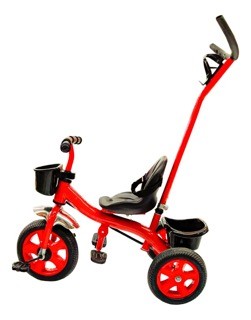 juguetes - Triciclo Para Niños con Barra de Empuje  1