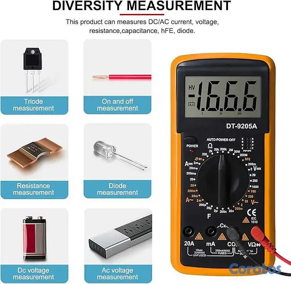 equipos profesionales - Tester digital con emisión de pitido  2