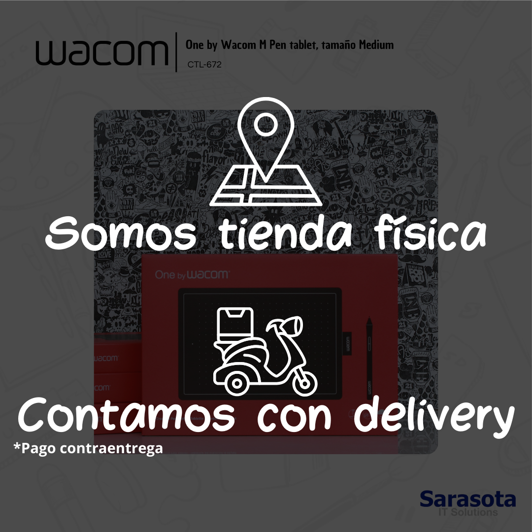 accesorios para electronica - One by Wacom Tableta Gráfica, Tamaño M 2