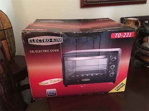 electrodomesticos - Horno electrico Electro - King Tamaño grande.