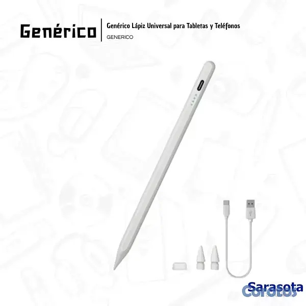 accesorios para electronica - Genérico Lápiz Universal para Tabletas y Teléfonos