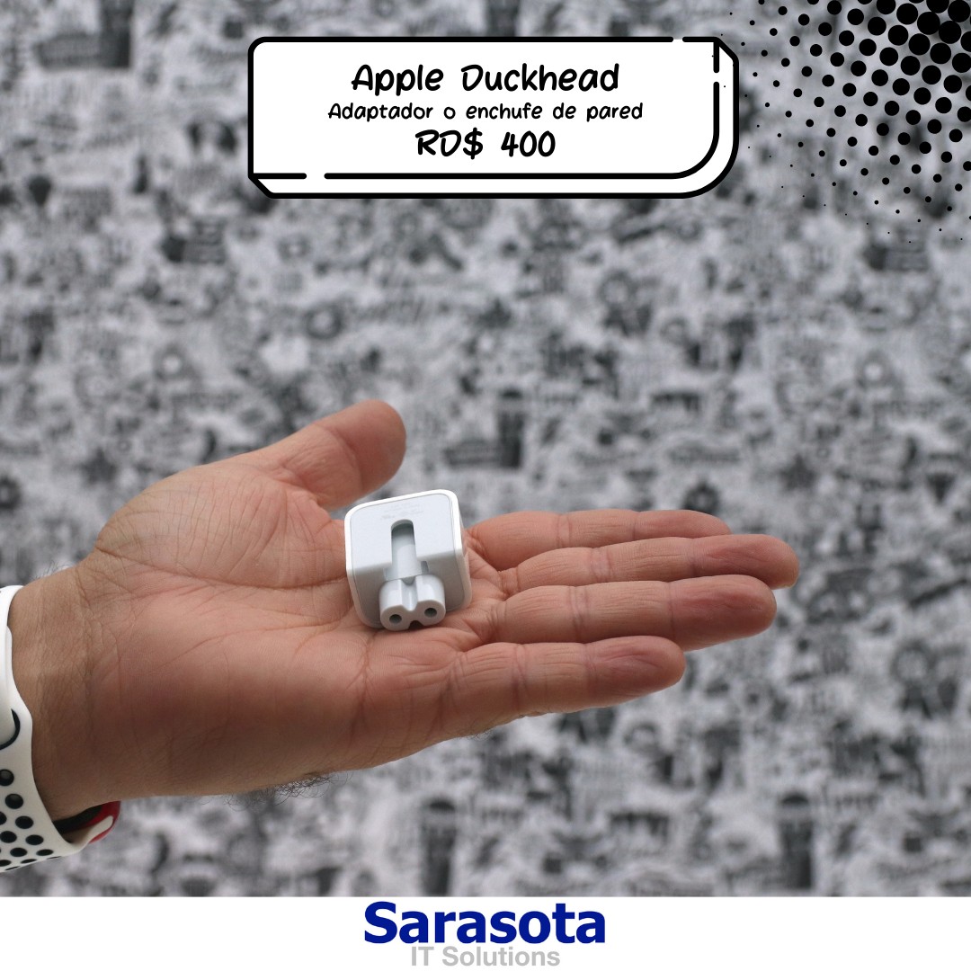 accesorios para electronica - Adaptador o enchufe de pared duckhead de apple (para Cargador o Fuente) 1